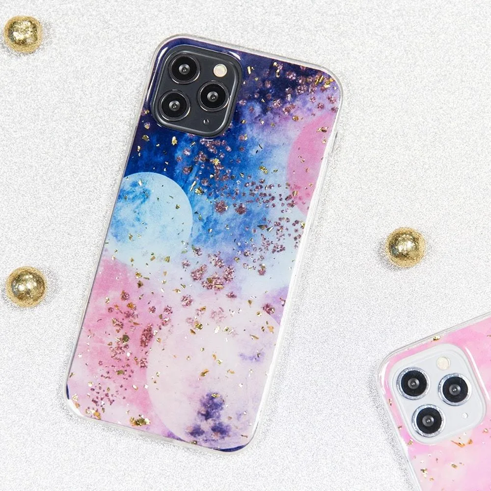 Guld Glam fodral till Samsung Galaxy A15 4G / A15 5G galactic