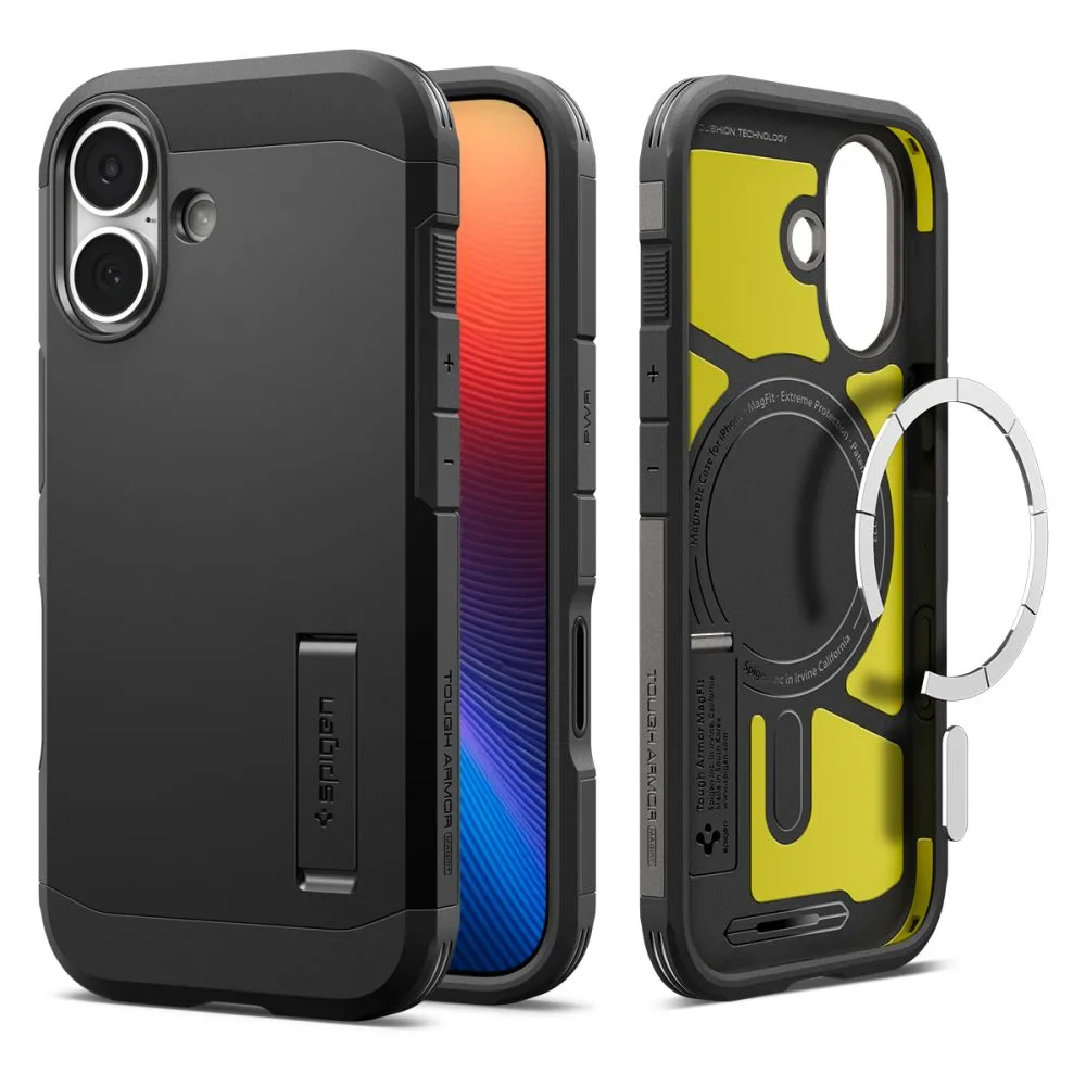 Spigen Tough Armor ”T” Mag Magsafe case for iPhone 17 Black