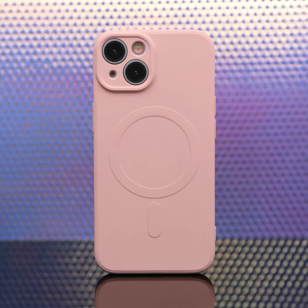 Simple Color Mag case for iPhone 16 6,1″ pink