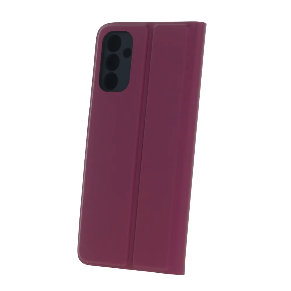 Smart mjuk fodral för iPhone 16e i bordeauxröd