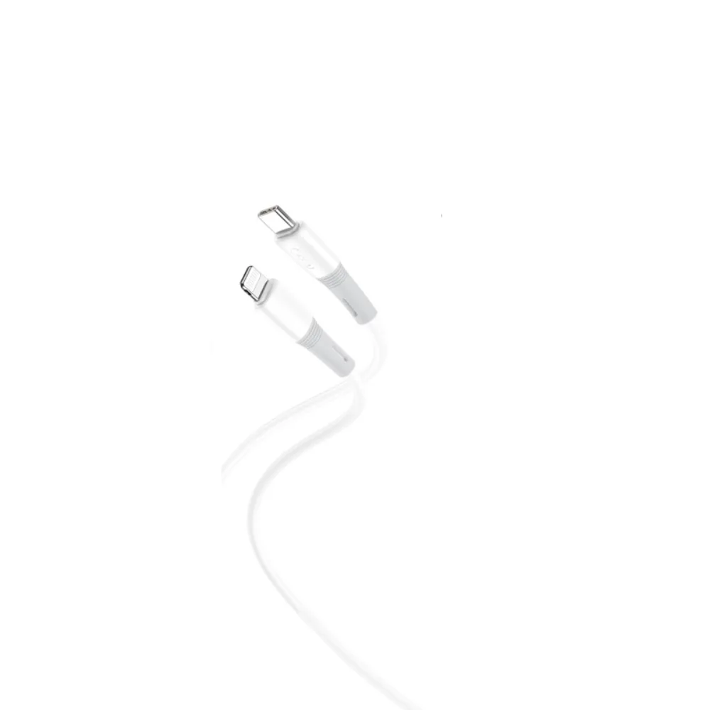 XO-kabel NB-Q226A USB-C – Lightning 1m 27W vit
