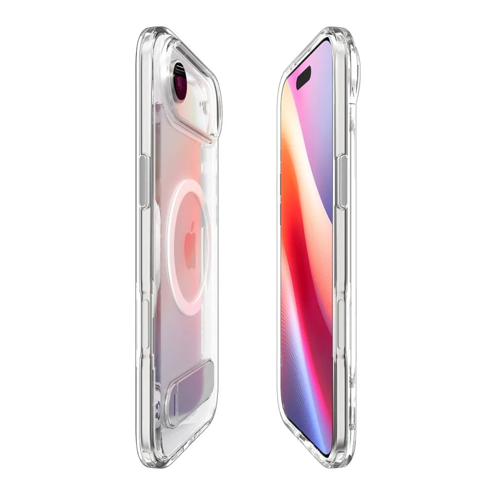 Spigen Ultra Hybrid ”S” Mag Magsafe case for iPhone 17 Air Clear/White