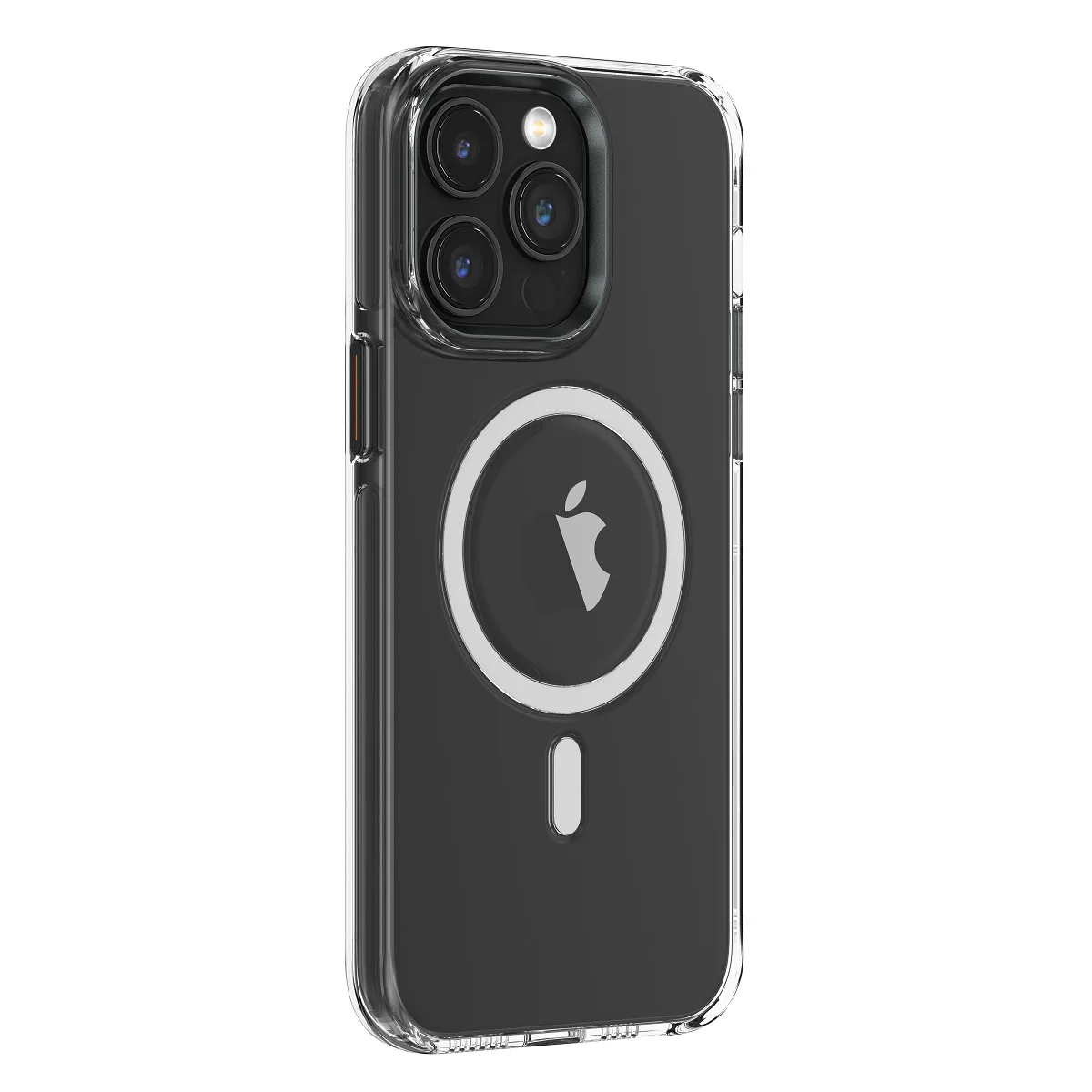 Kommafodral Crystal Mag för iPhone 15 Pro Max transparent