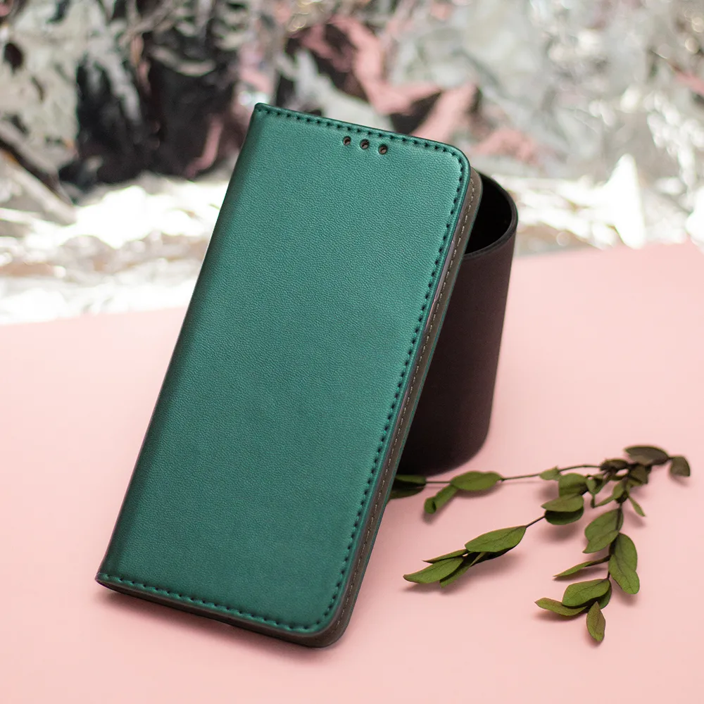 Smart magnetfodral för Realme 11 5G mörkgrön