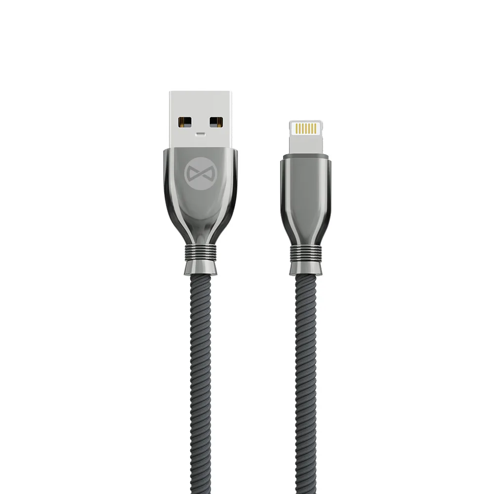 Forever Tornado cable USB – Lightning 1,0 m 3A black