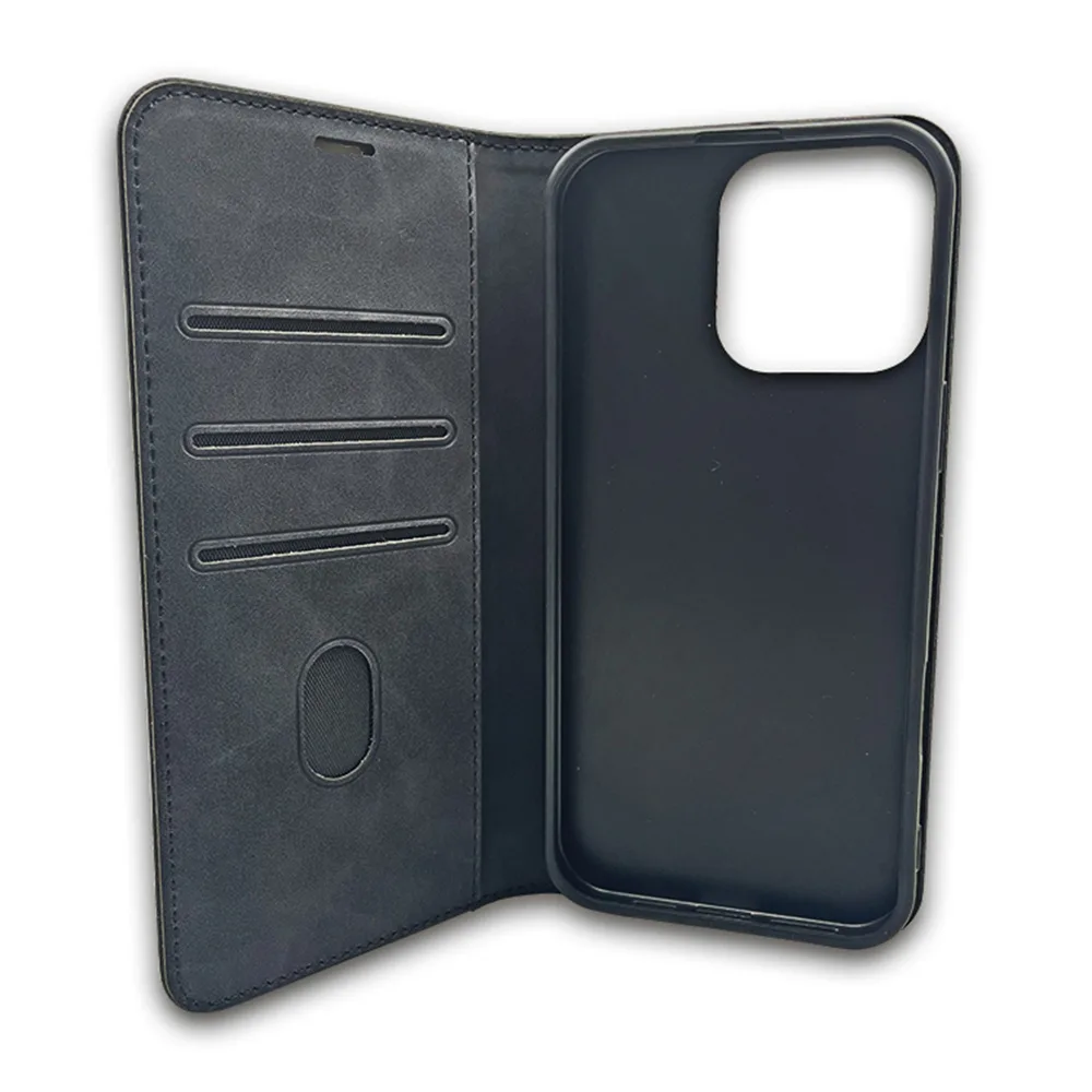 Smart Suede-fodral för Samsung Galaxy A15 4G / A15 5G i svart