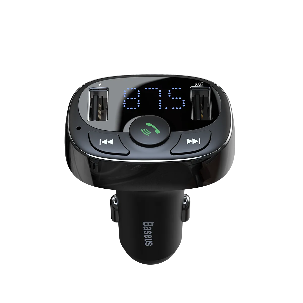 Baseus transmiter FM T Shaped S-09A Bluetooth MP3 black