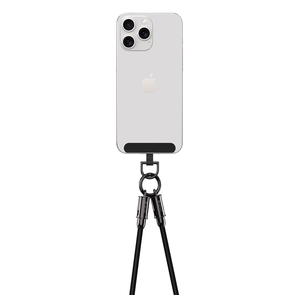 Devia sladdlina 2-i-1 PD USB-C – Lightning 1,2 m 27W svart