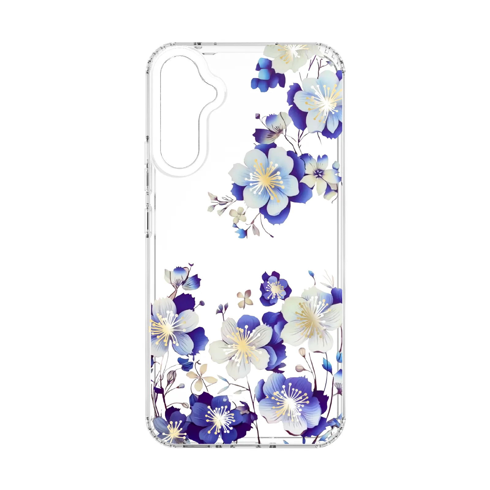 IMD-tryckt ska för Samsung Galaxy A34 5G med blomstermotiv