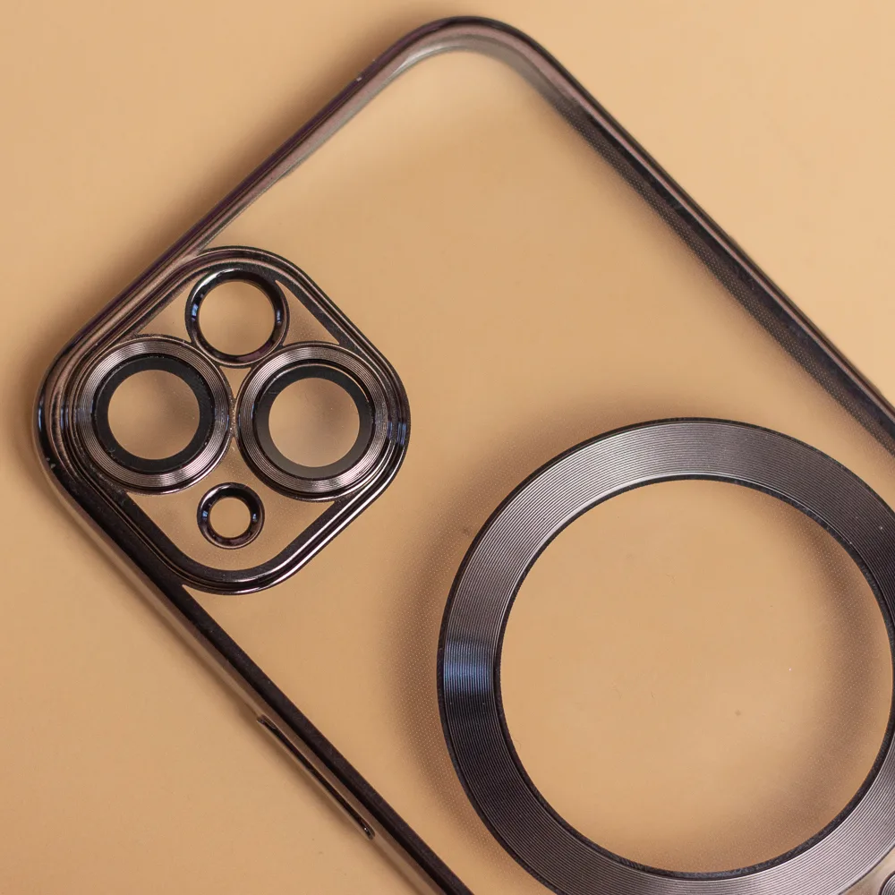Color Chrome Mag case for iPhone 12 6,1″ black