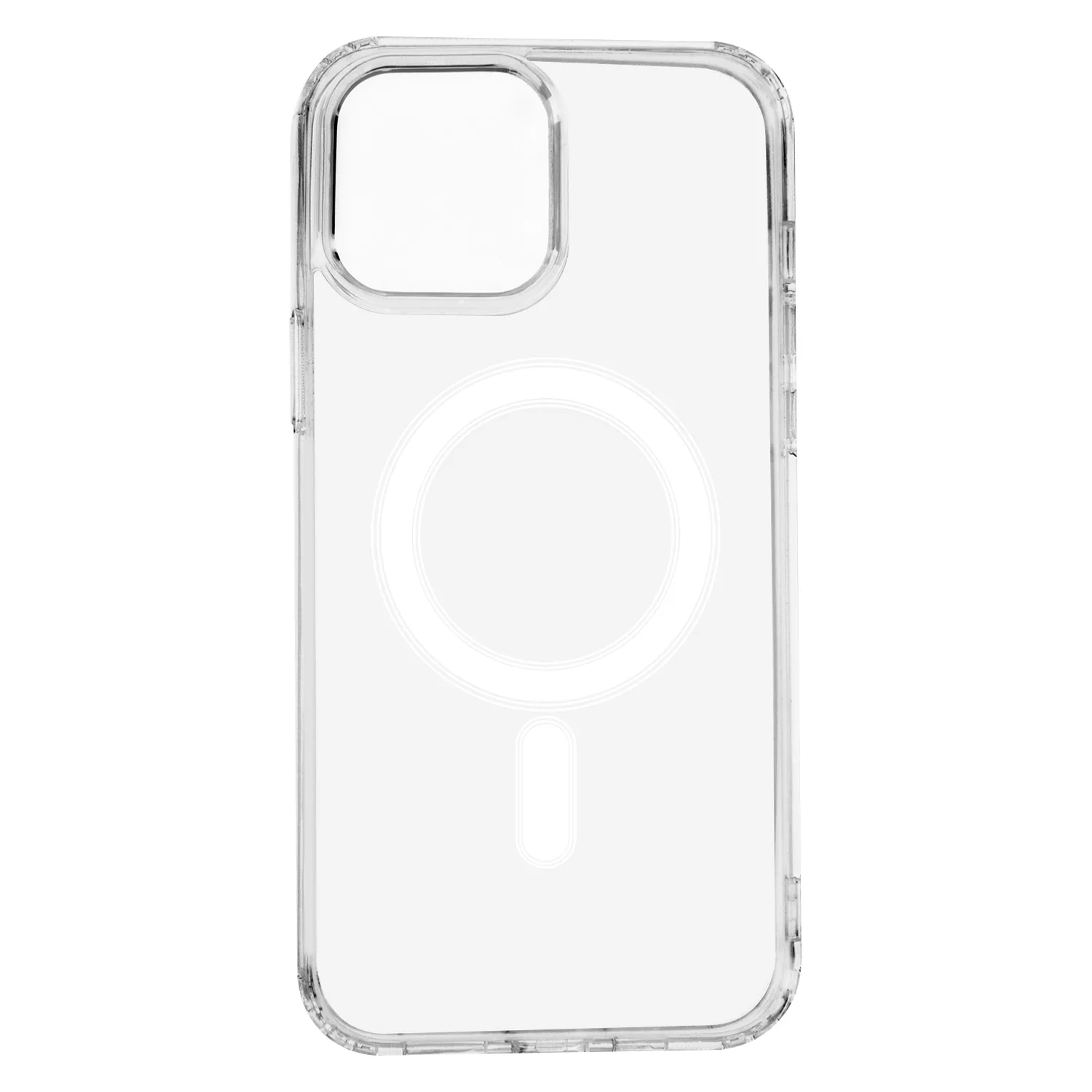 Anti Shock 1,5 mm Mag-fodral för iPhone 13 Pro Max 6,7″ transparent med stort hål
