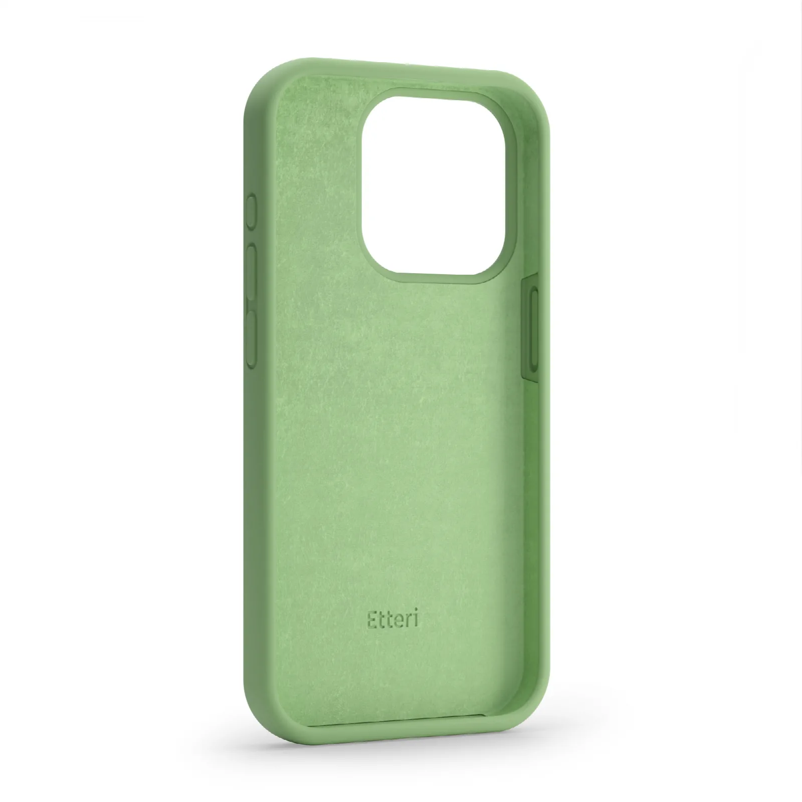 Etteri Silicone case för iPhone 14 6,1″ ljusgrön