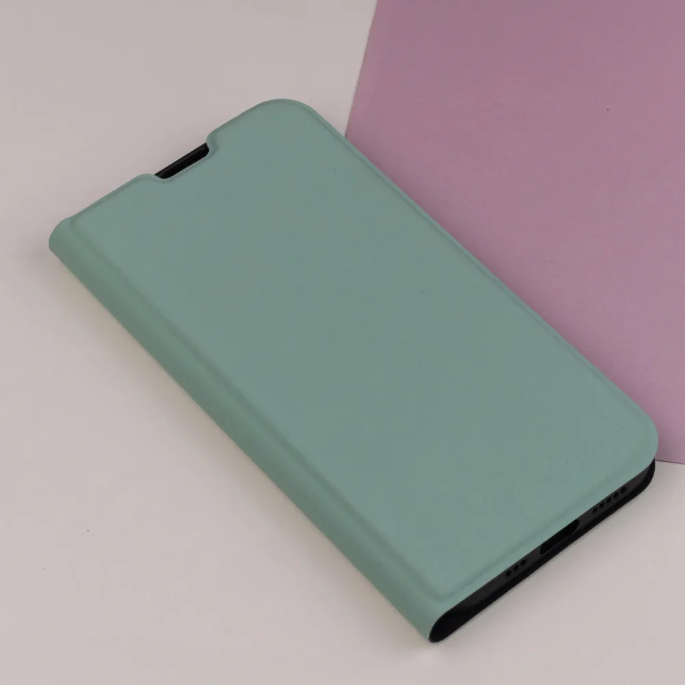 Smart mjuk fodral för iPhone 16 Plus 6,7″ ljusgrön