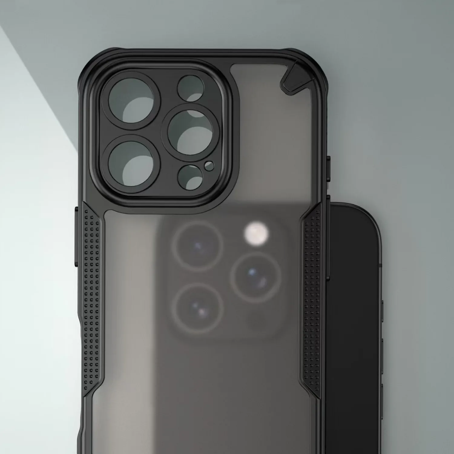 Defender Matt case for iPhone 16 6,1″ black
