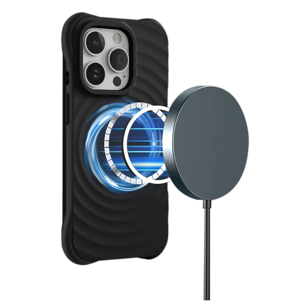 Circle Mag-fodral för iPhone 13 Pro 6,1 tum svart