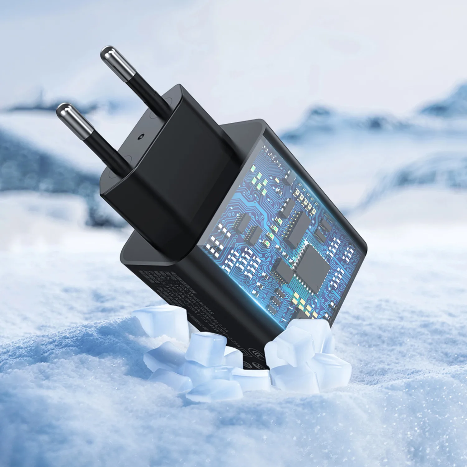 Devia väggladdare Rocket PD 45W 1x USB-C svart
