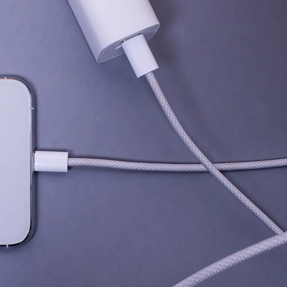 Maxlife MXUC-06 cable USB-C – Lightning 1,0 m 20W grey nylon