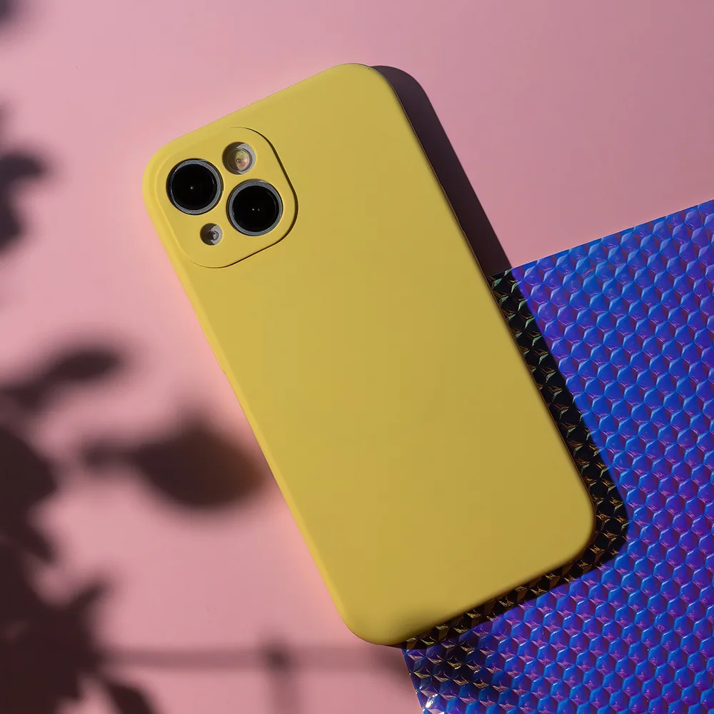 Mag Invisible fodral för iPhone 13 6,1″ pastellgult