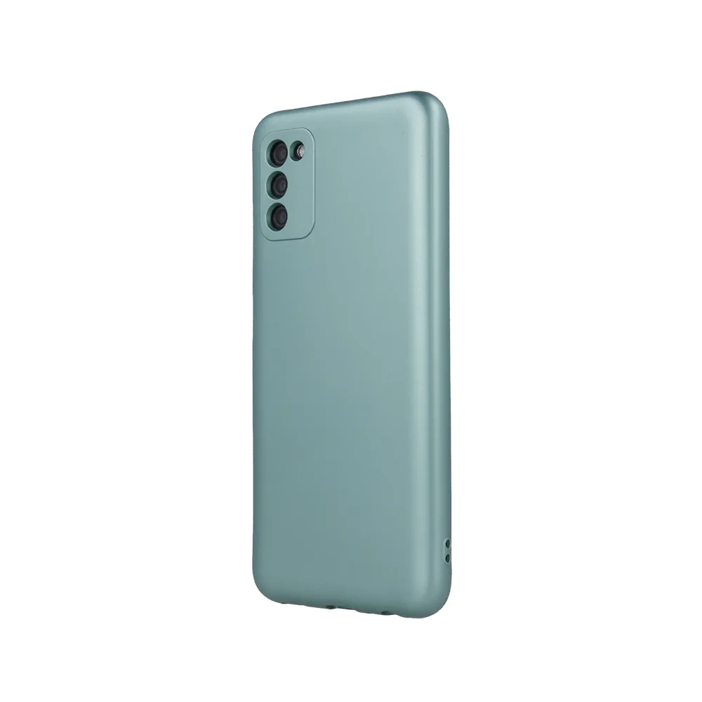 Metalliskt fodral till Samsung Galaxy A14 4G / A14 5G grön