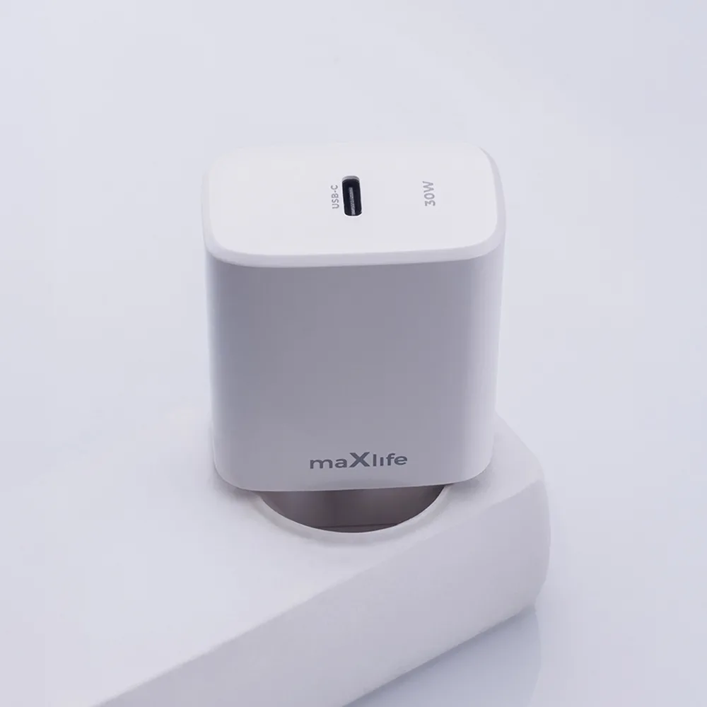 Maxlife MXTC-10-30C PD QC charger 1x USB-C 30W white