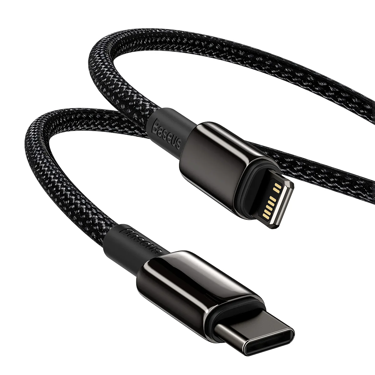 Baseus cable Tungsten PD USB-C – Lightning 1,0 m black 20W