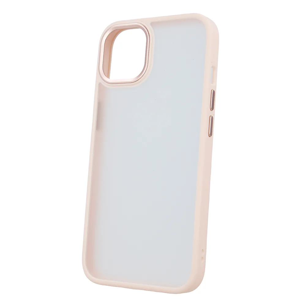 Satin Matt fodral för iPhone 14 Pro 6,1" rosa