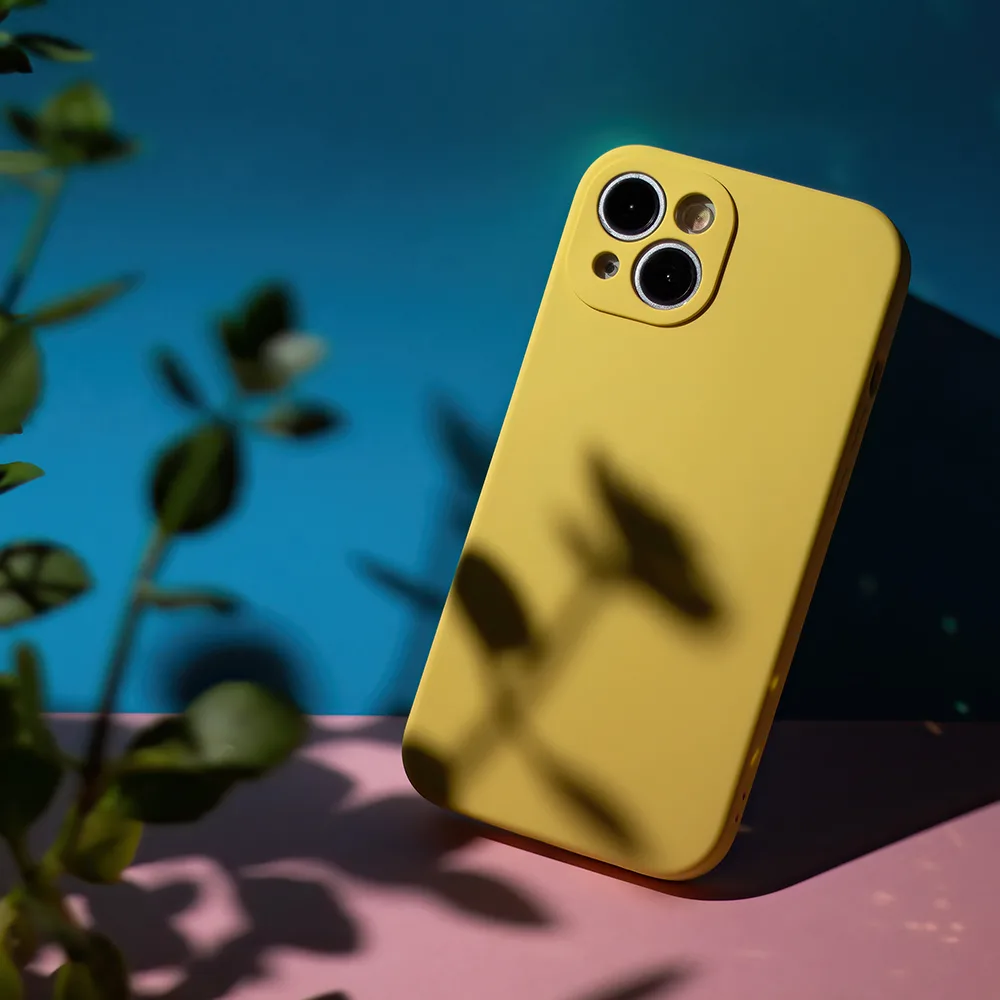 Mag Invisible fodral för iPhone 13 6,1″ pastellgult