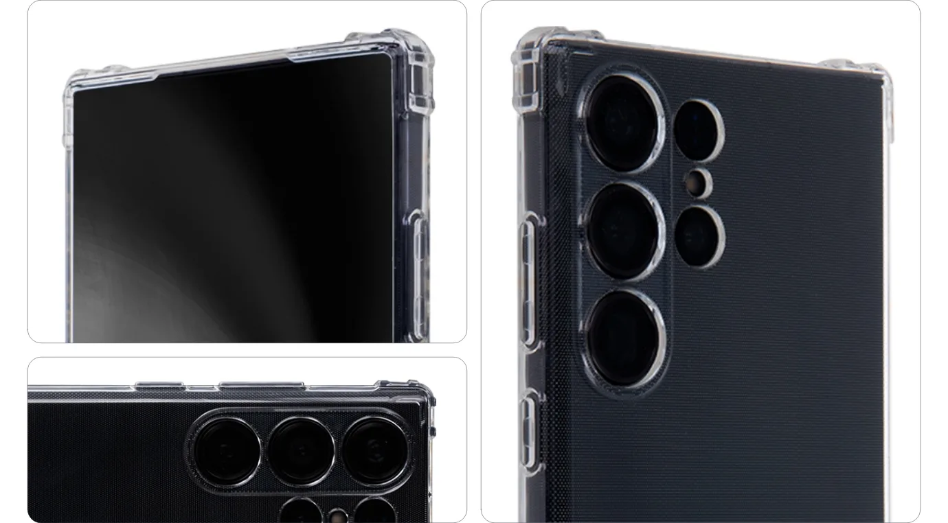 Clear Guard Case for Samsung Galaxy A54 5G transparent