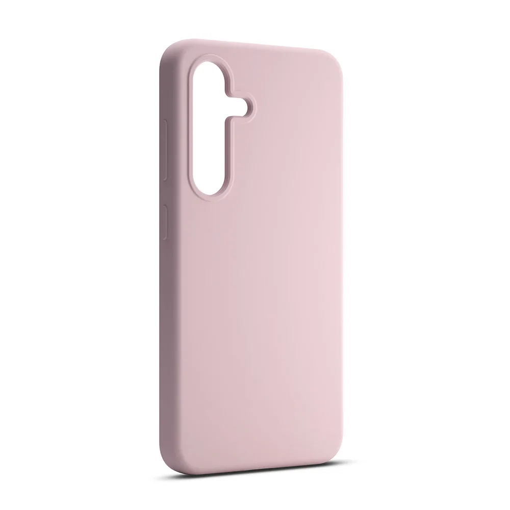 Etteri Silicone Mag case for Samsung Galaxy S25 Edge light pink