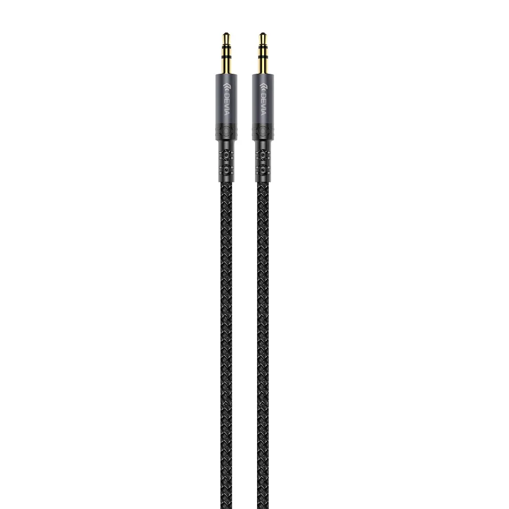Devia cable audio Ipure EC618 jack 3,5 mm – jack 3,5 mm 1,0 m black