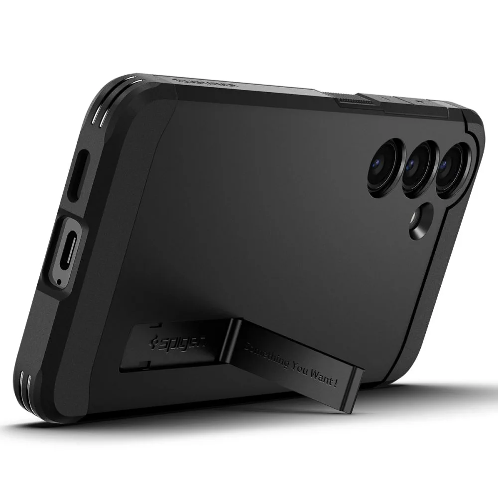 Spigen Tough Armor-fodral för Samsung Galaxy S24 i svart