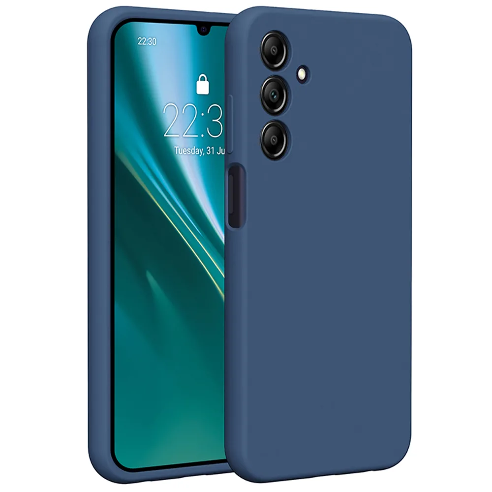 Etteri Siliconefodral för Samsung Galaxy A25 5G (global) mörkblå