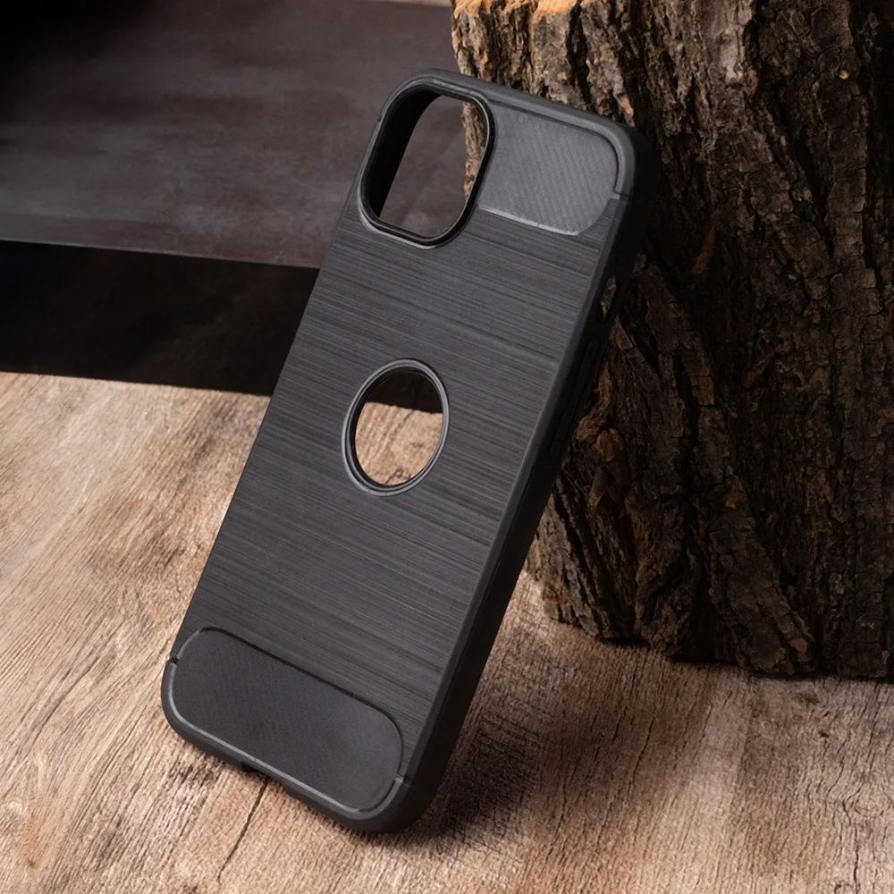 Enkel svart fodral till Xiaomi Redmi Note 9 i svart