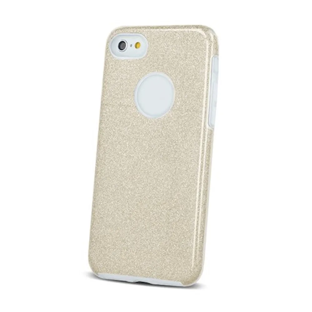 Glitter 3in1 case for iPhone 13 Mini 5,4″ gold