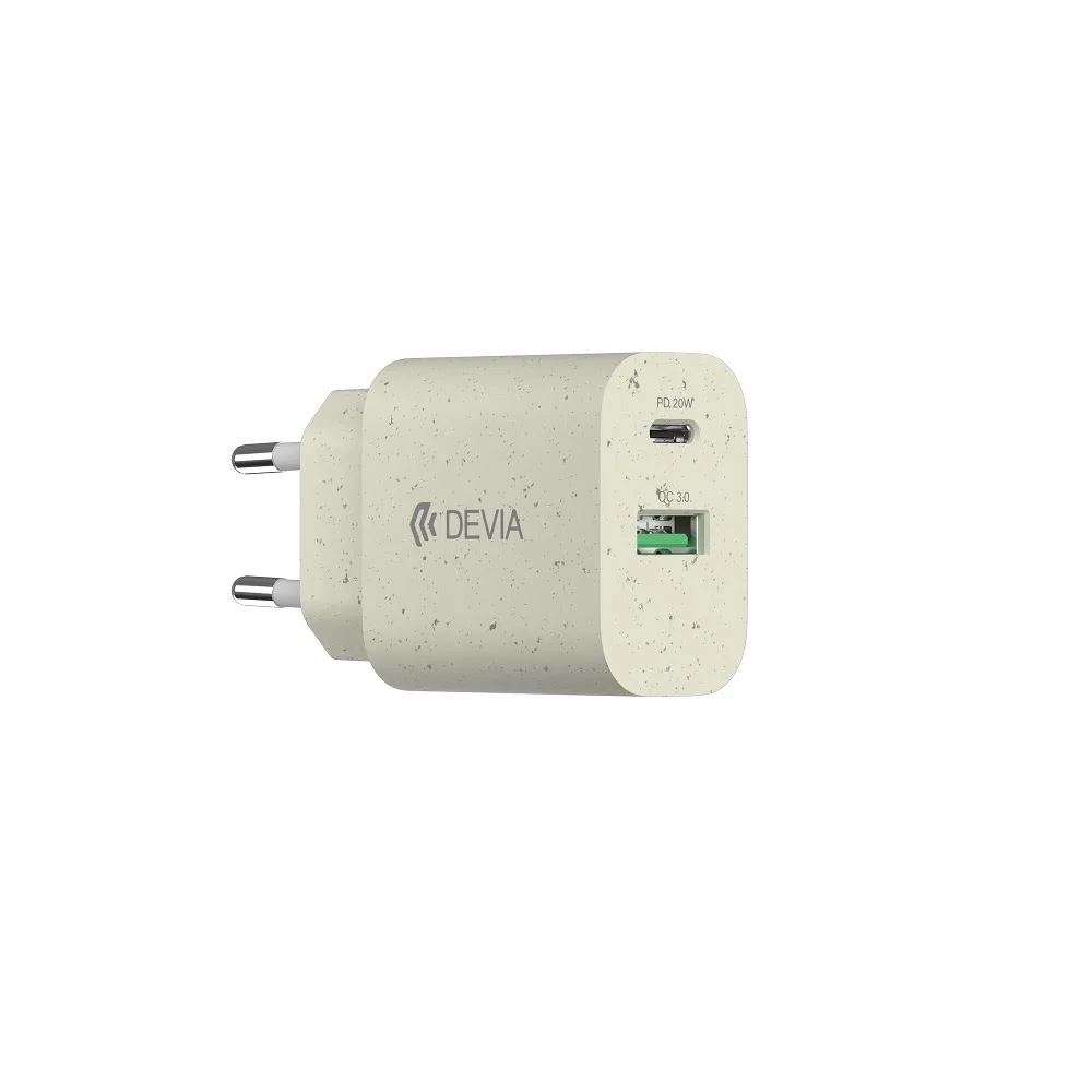 Devia charger display set Plant Straw 20 pcs