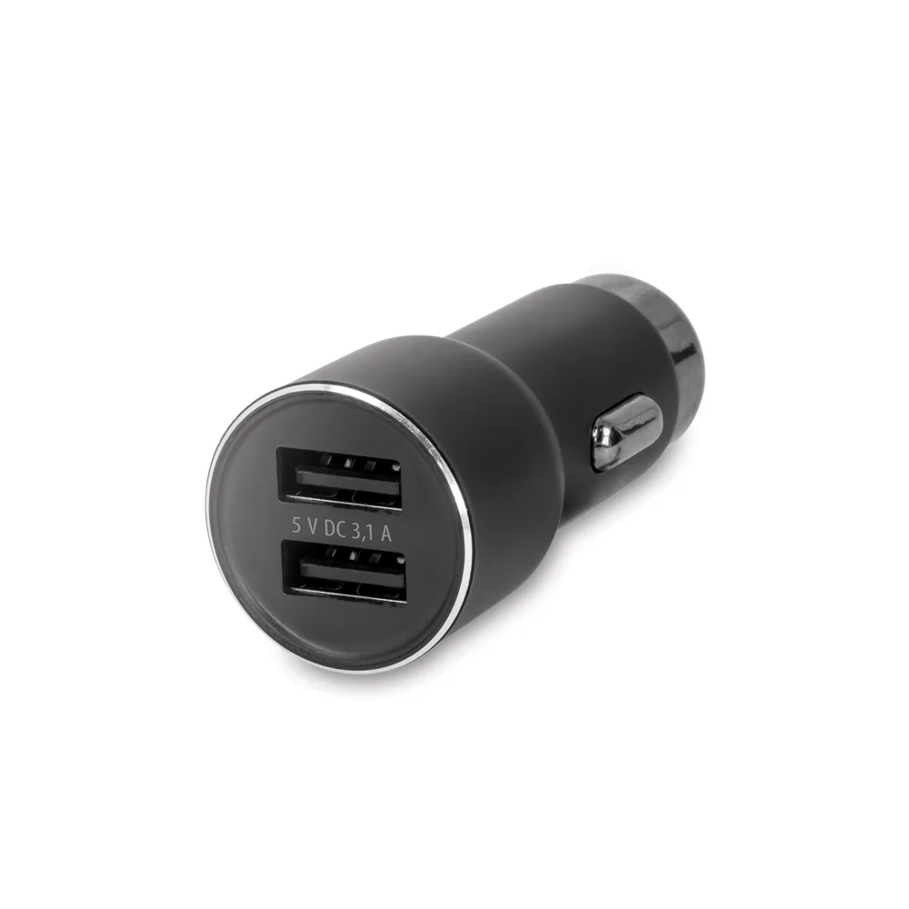 Forever CC-04 bil-laddare 2x USB 3.1A svart