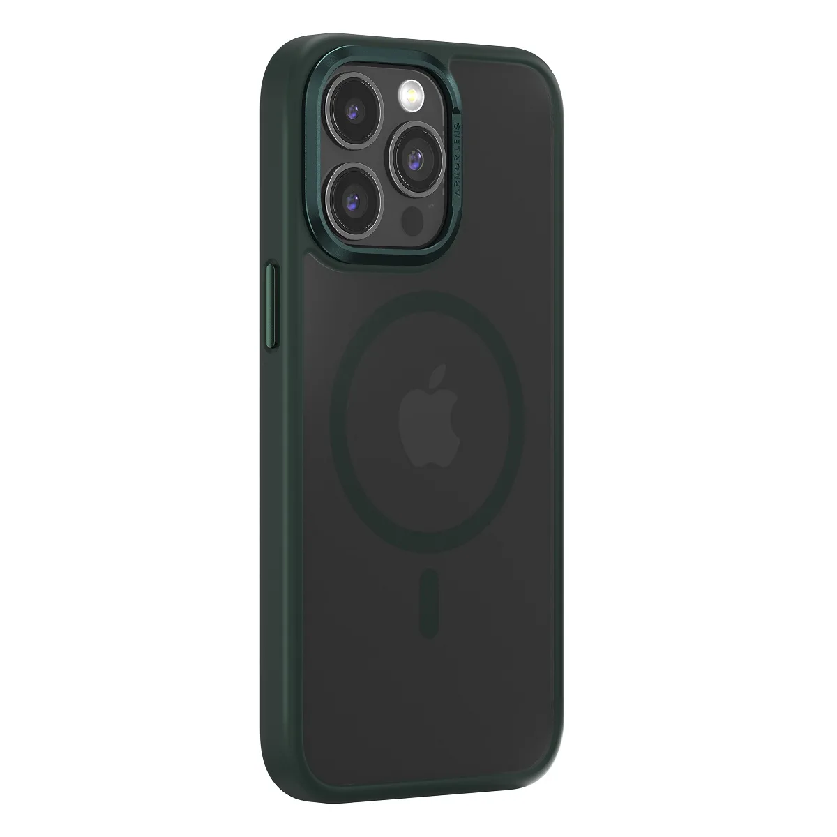 Kommafodral Joy Elegant Mag för iPhone 15 Plus maringrön
