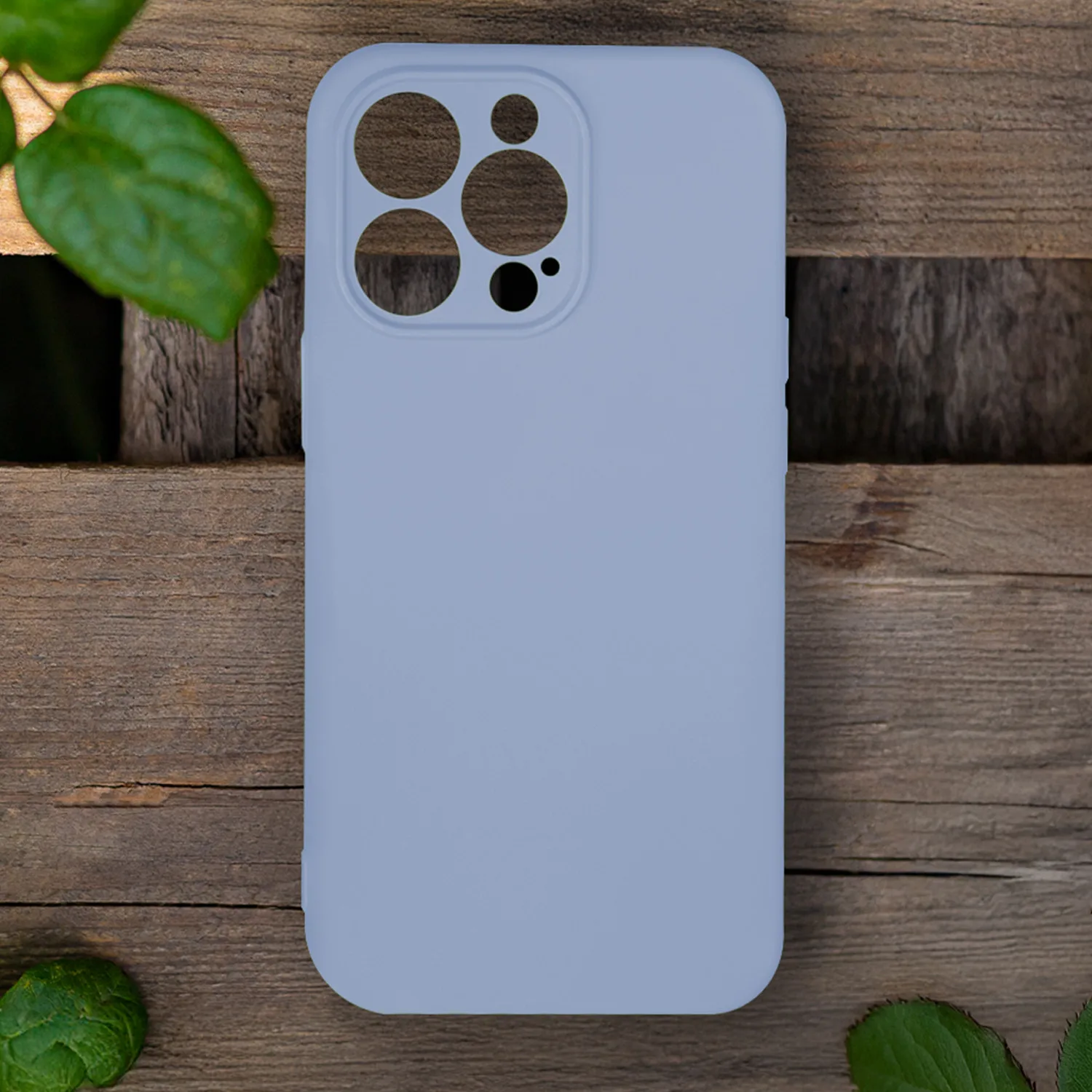 Silicon case for iPhone 17 6,3″ baby blue
