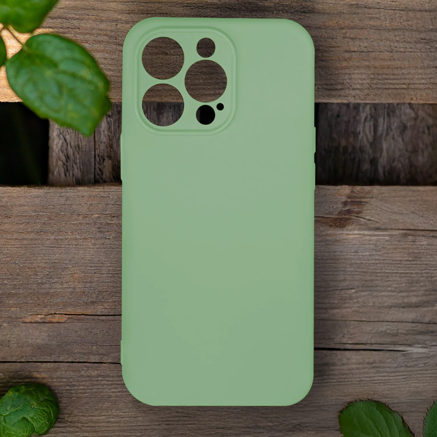 Silicon case for iPhone 17 6,3″ pistachio