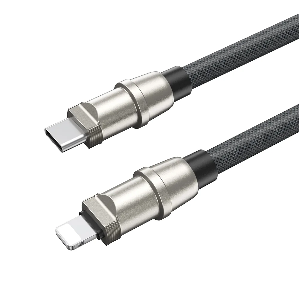 BWOO Lanyard-kabel USB-C – USB-C 0,3 m 60W med band