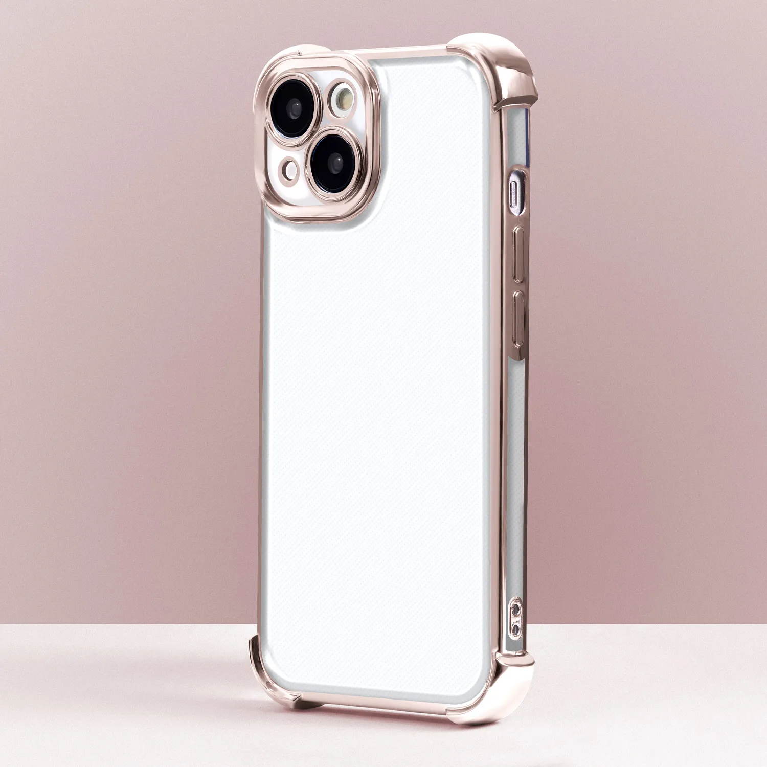 Anti Shock Chrome-fodral för iPhone 12 6,1″ guld