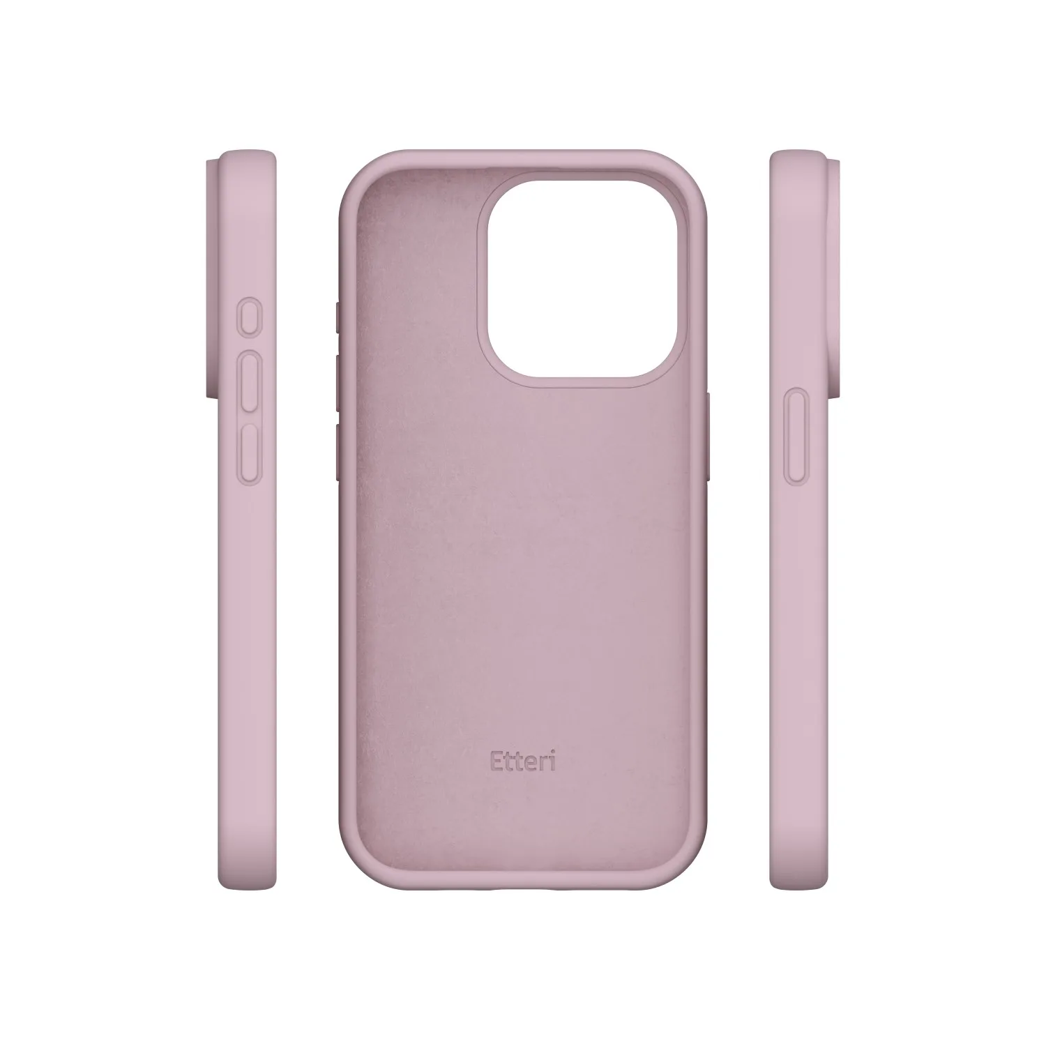 Etteri Silikonfodral för iPhone 11 ljusrosa