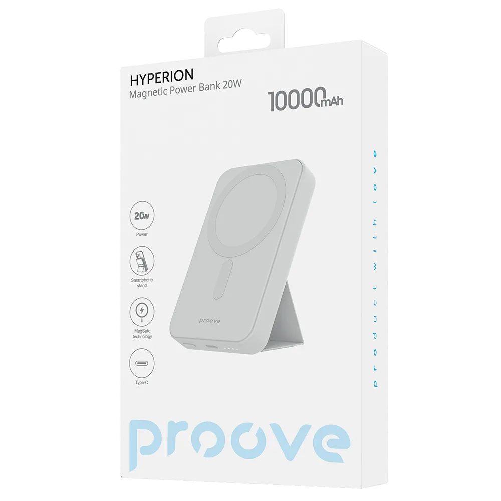 Proove power bank Hyperion 20W 10000mAh vit