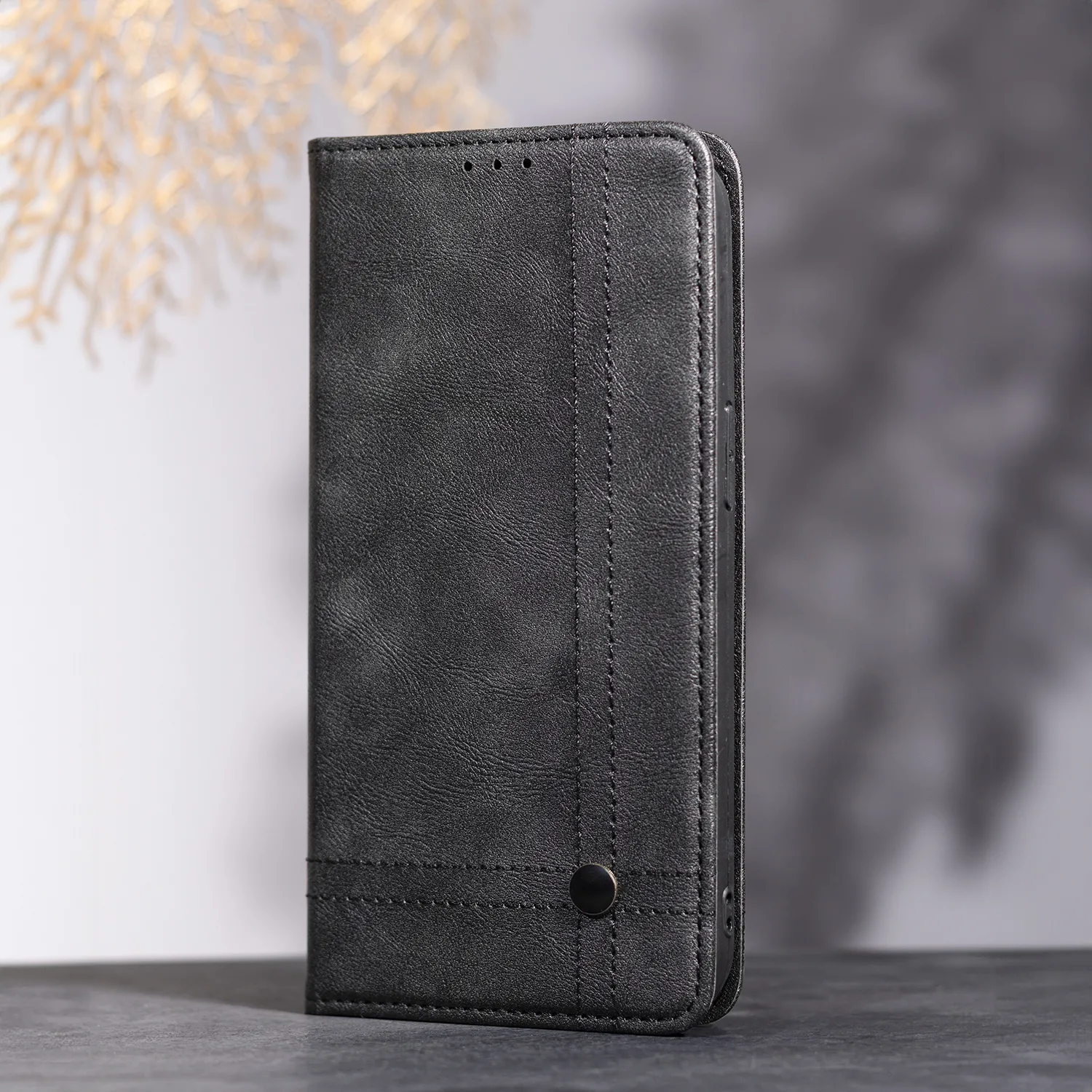 Smart Seam-fodral för Samsung Galaxy A15 4G / A15 5G svart
