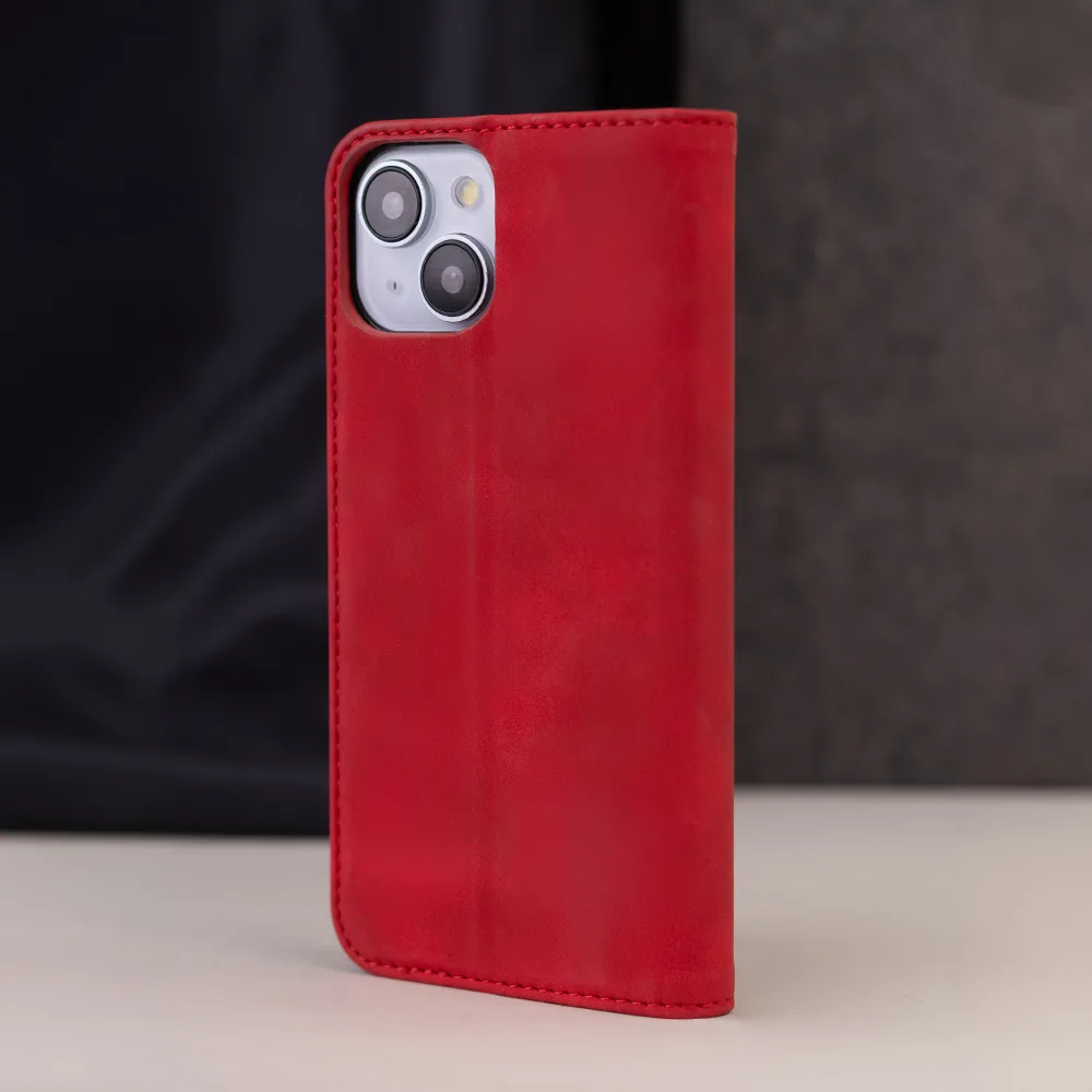 Smart Suede case for iPhone 17 Air 6,6″ red