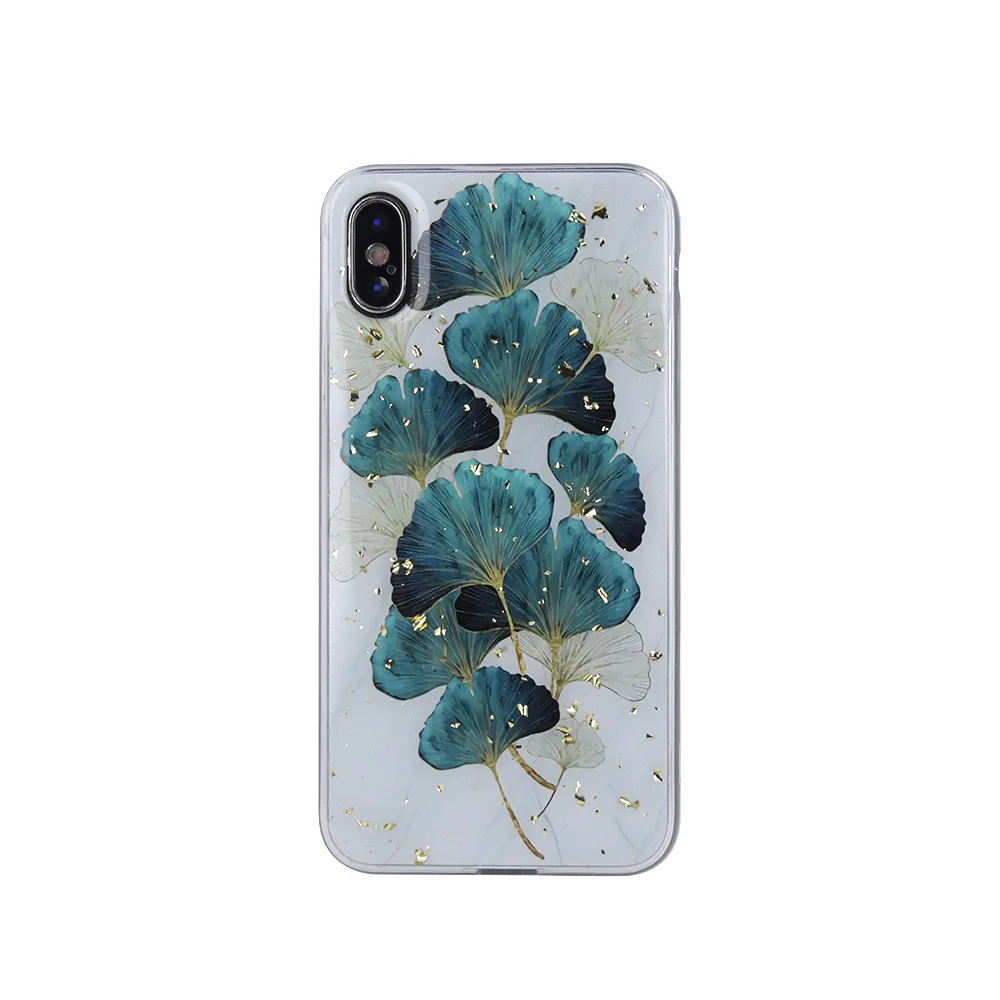 Guld Glam fodral för Xiaomi Redmi 13C 4G / 13C 5G / Poco C65 blad