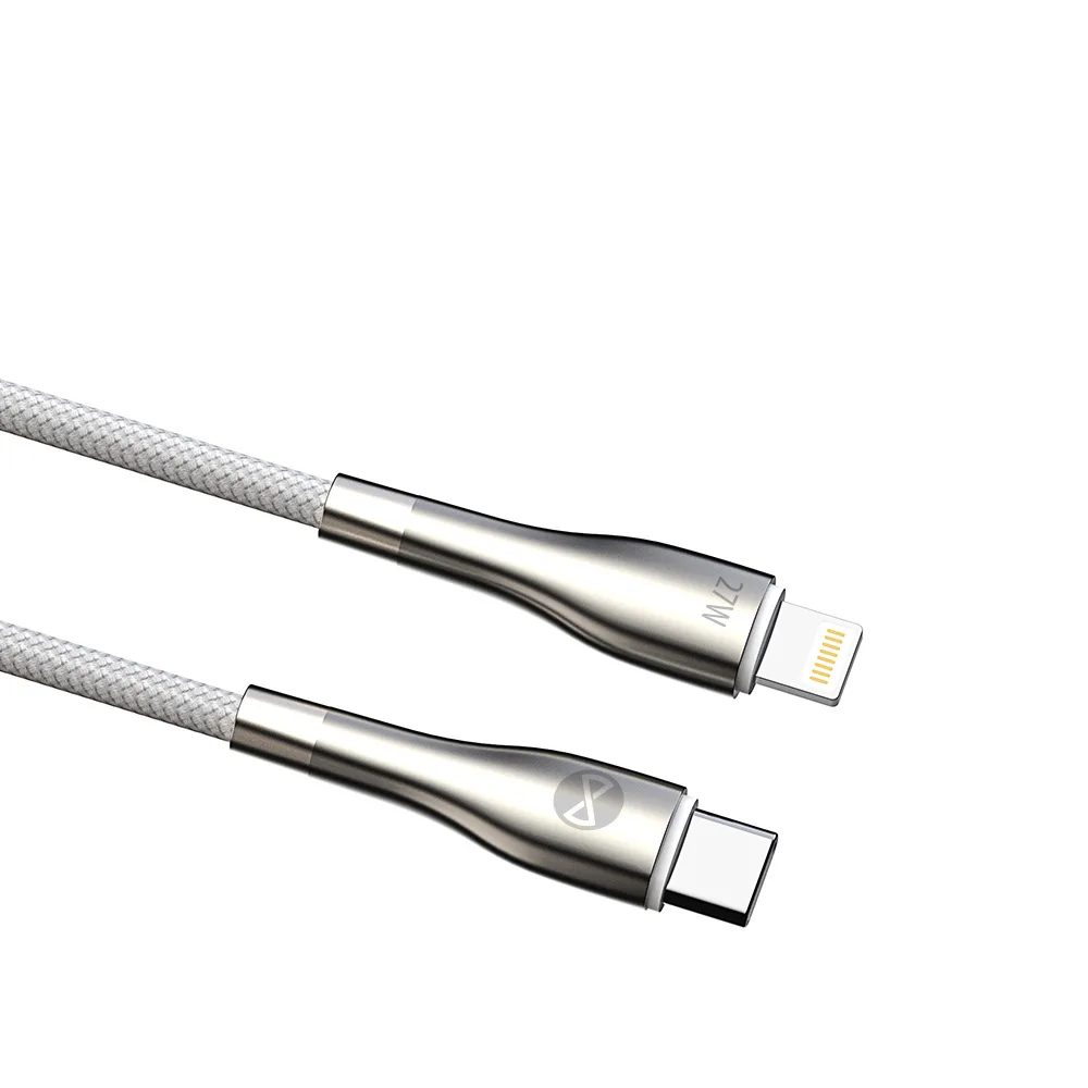Forever Sleek cable USB-C – Lightning 1,0 m 27W white