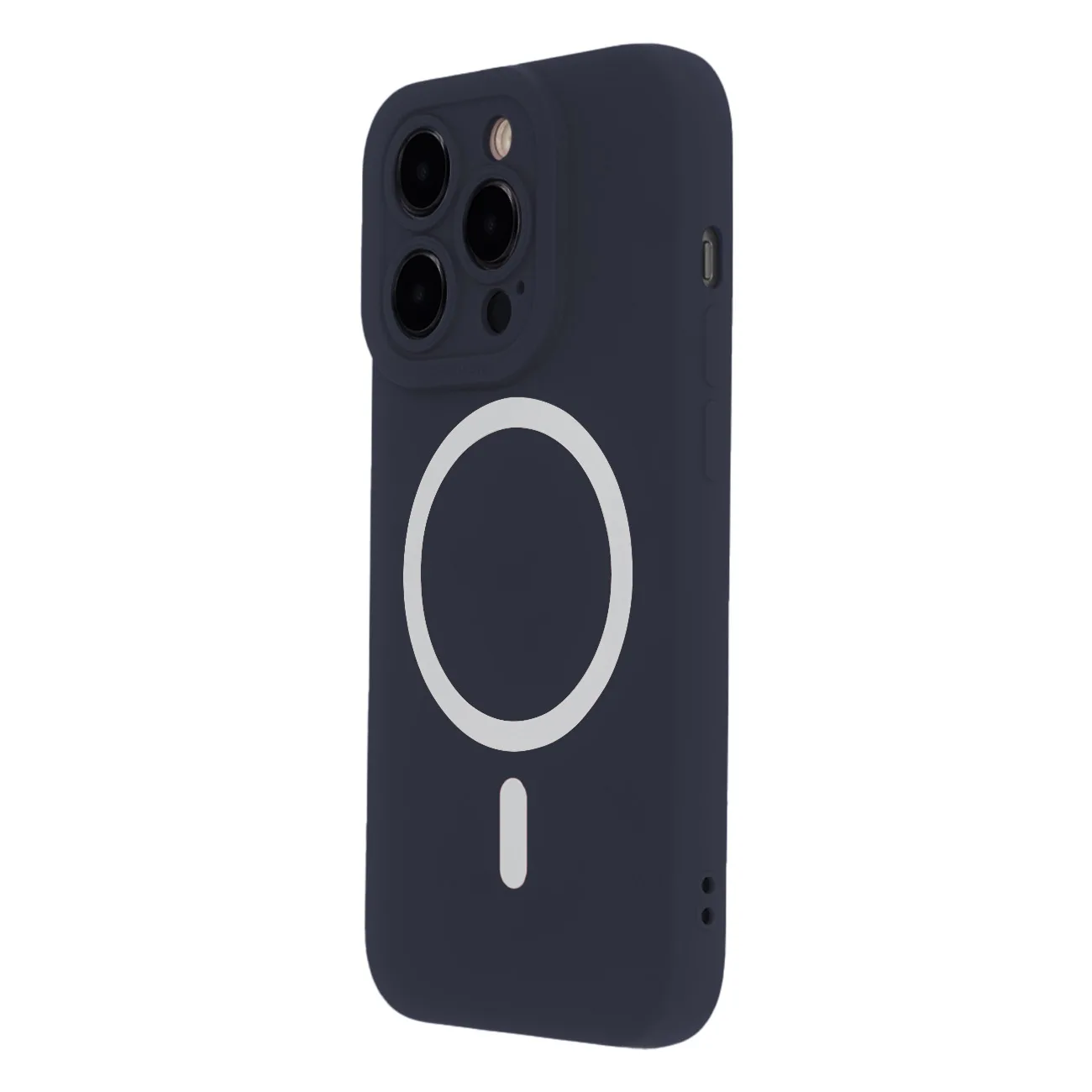 Silikon Soft Mag-fodral för iPhone 14 6,1″ mörkblå