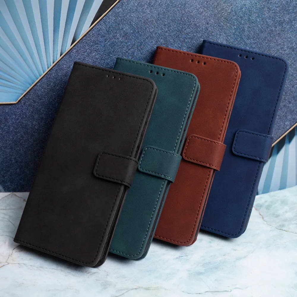 Smart Velvet-fodral till Xiaomi Redmi Note 13 5G (global) brun