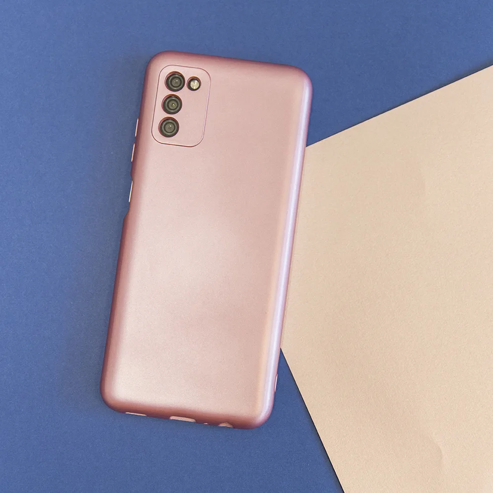 Metalliskt fodral för Samsung Galaxy A25 5G (global) rosa